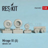 ResKit RS48-0027 Mirage III (A) wheels set 1/48