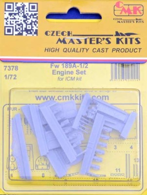 CMK 7378 Fw 189A-2 Engine set (ICM) 1/72