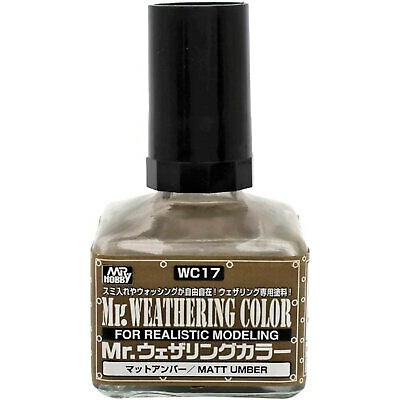 Gunze Sangyo WC17 Mr.Weathering Color Matt Umber 40мл