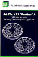 SBS model 3D004 Sd.Kfz. 171 Panther A fan cover late (3D) 1/35