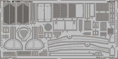 Eduard 32322 Bf 109E-7 exterior