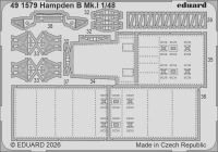 Eduard 491579 Set Hampden B Mk.I (Icm) 1/48