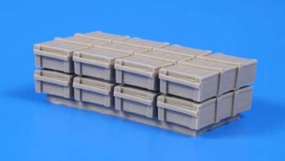 CMK B48098 88mm Flak Ammo Boxes for Opel Blitz (TAM)