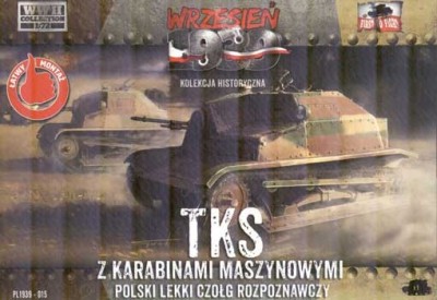 First To Fight FTF-72015 TKS с пулеметом 1/72