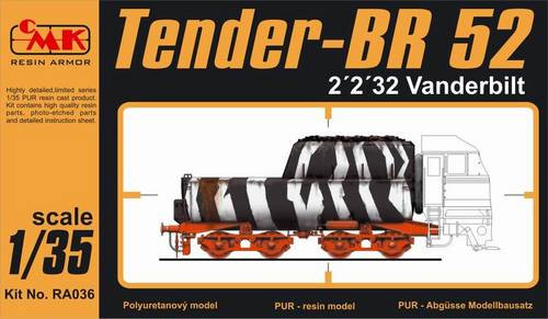 CMK RA036 Tender 2'2'32 Vanderbilt 1/35