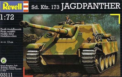 Revell 03111 Ягдпантера германская САУ 1/72