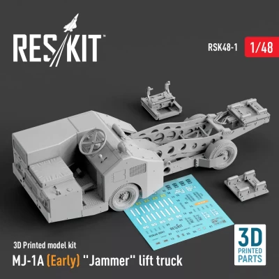 Reskit R48001 MJ-1A Early 'Jammer' lift truck (3D model) 1/48