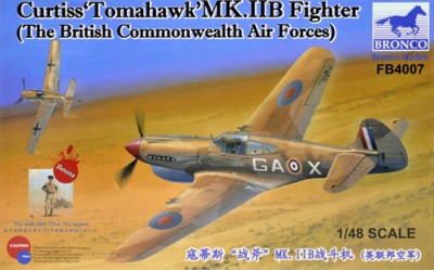 Bronco FB4007 Curtiss‘Tomahawk’ MK.II B 1/48