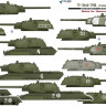 Colibri decals 35037 T-34-76 model 1941. Part III Battle for Moscow 1/35