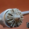 Sbs Model 72089 B-17F/G Engine Set (REV) 1/72
