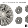 Sbs Model 72089 B-17F/G Engine Set (REV) 1/72