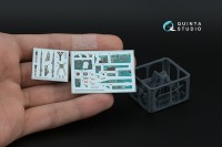Quinta Studio QD+48578 МиГ-21МФ (Горьковского завода) (Eduard) (с 3D-печатными деталями) 1/48