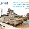 Quinta studio QD+35177 GMC DUKW-353 (I Love Kit) (с 3D-печатными деталями) 1/35