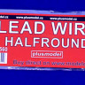 Plusmodel 560 Lead wire HALFROUND 0,8 mm