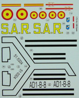 LF Model C7280 Decals Grumman HU-16 over Spain (MONO) 1/72