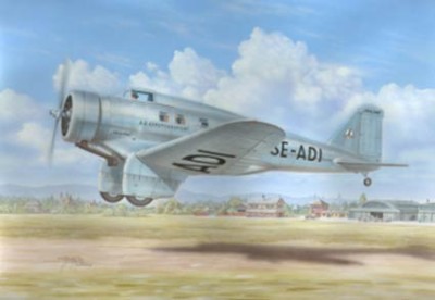 Frrom Azur FR0032 Northrop Delta 1A/1B/1C Civilian Version &quot;Swedish, TWA and Mexican Service&quot; Decals for c/n 3, TWA, c/n 4 Aerovias Mexico and c/n 7 AB Aerotransport Sweden 1/72