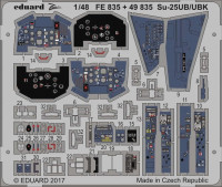 Eduard FE835 Su-25UB/UBK 1/48