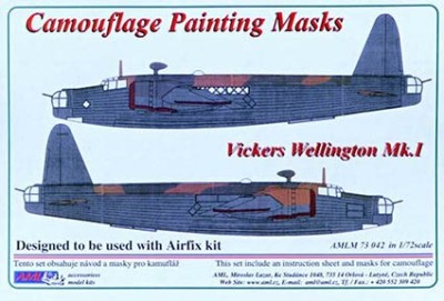 AML AMLM73042 Маска камуфляж Vickers Wellington Mk.I 1/72