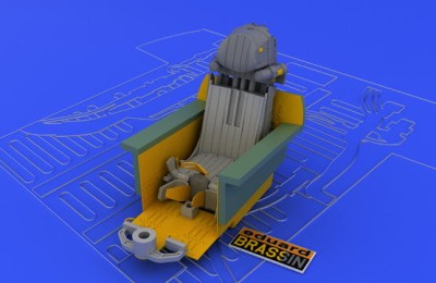 Eduard 648034 MiG-29 seat late