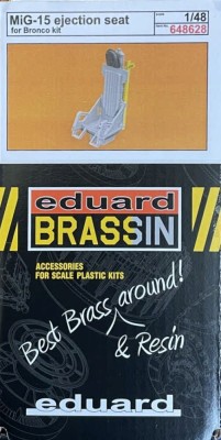Eduard 648628 BRASSIN MiG-15 ejection seat (BRONC/ H.2000) 1/48