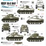 Star Decals 35-C1047 Battle of the Bulge. 6th Armored Division M4 Shermans 1/35
