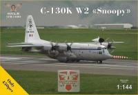 Sova Model 14004 C-130W2 'Snoopy' Weather Research Aircraft 1/144