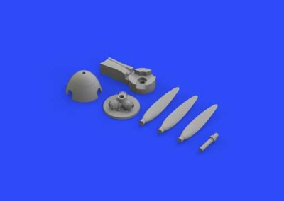 Eduard 648289 Bf 109F propeller EARLY 1/48 EDUARD