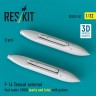 Reskit RSU32-247 F-14 Tomcat extern.fuel tanks 1000l w/ pylons 1/32