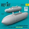 Reskit RSU32-247 F-14 Tomcat extern.fuel tanks 1000l w/ pylons 1/32