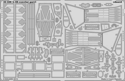 Eduard 32330 A-1D exterior