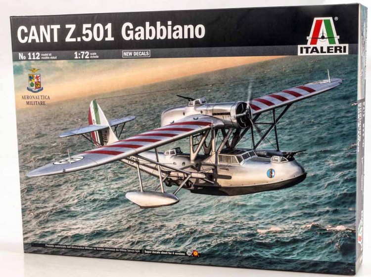 Italeri 00112 CANT Z.501 летающая лодка 1/72