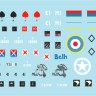 Star Decals 72-A1064 ANZAC # 1. New Zealand and Australian tanks and AFVs in Africa and Middle East WW2. Sherman Mk.III, Universal Carrier, M3A1 White Scout Car, Dingo Scout Car 1/72