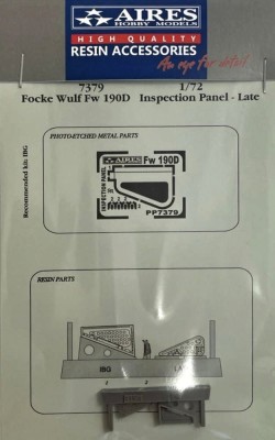 Aires 7379 Fw 190D inspection panel - late (IBG) 1/72