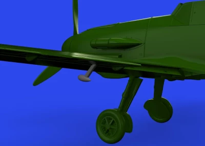 Eduard 672329 BRASSIN Bf 109 balance weights PRINT (EDU) 1/72