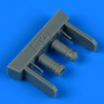 QuickBoost QB72640 Bf 109F/G tropical filter - late (ACAD,ITA) 1/72