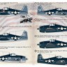 Print Scale C72452 Grumman F6F Hellcat (wet decal) 1/72