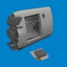 Eduard 6481133 BRASSIN P-40N radio compartment PRINT (EDU) 1/48