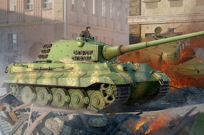Hobby Boss 84559 Tiger II Henschel 105 мм Pz.Kpfw VI Sd.Kfz.182 1/35