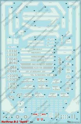 Begemot Decals 72-017 Нортроп В-2А 1/72