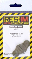 Res-Im RESIM4831 1/48 Albatros D.III wheel set (EDU)