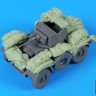 Black Dog T72167 DAC Mk.I British Armoured Car accessories set (designed to be used with IBG Models kits) 1/72