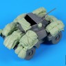 Black Dog T72167 DAC Mk.I British Armoured Car accessories set (designed to be used with IBG Models kits) 1/72