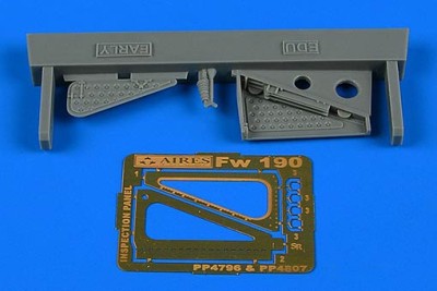 Aires 4796 Fw 190 inspection panel - early (EDU) 1/48