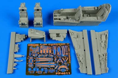 Aires 4611 F-4C Phantom II cockpit set 1/48