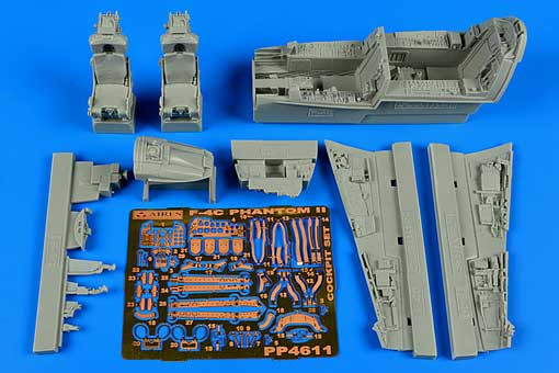 Aires 4611 F-4C Phantom II cockpit set 1/48