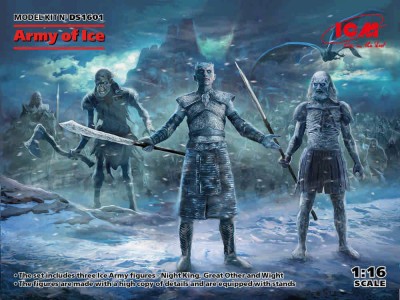 ICM DS1601 Army of Ice (Night King, Great Other, Wight) 1/16
