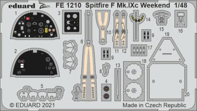 Eduard FE1210 Spitfire F Mk.IXc Weekend (EDU) 1/48
