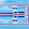 Reji Model 360 911 SC RS 'Rothmans' Circuit of Ireland 1985 1/24