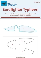 Peewit M144050 Canopy mask Eurofighter Typhoon (REV) 1/144