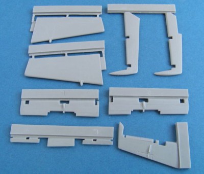 Pavla Models U48-53 A-37 Dragonfly control surfaces for Trumpeter 1:48